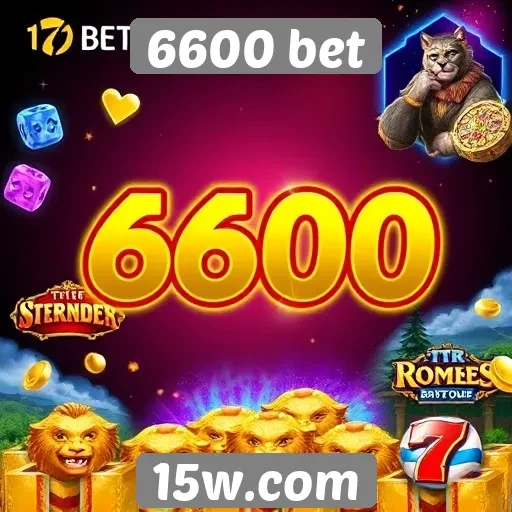 6600 bet oferece diversas modalidades de jogos online