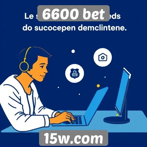 Como funciona o suporte ao cliente no 6600 bet
